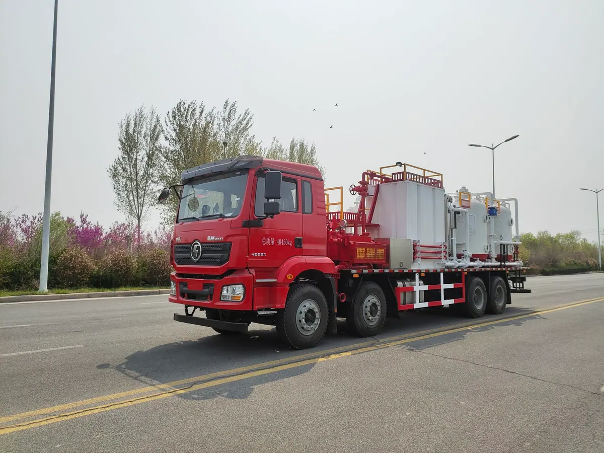 Oilfield Flushing Truck product reference for equipment review